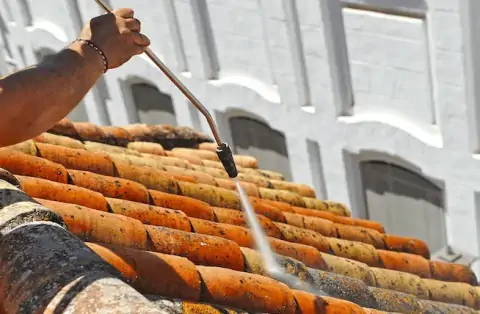 Nettoyage de toitures - Sancey